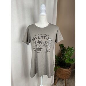 Ole Smoky Moonshine Women's Adventure More Worry Less‎ Graphic T Shirt XXL